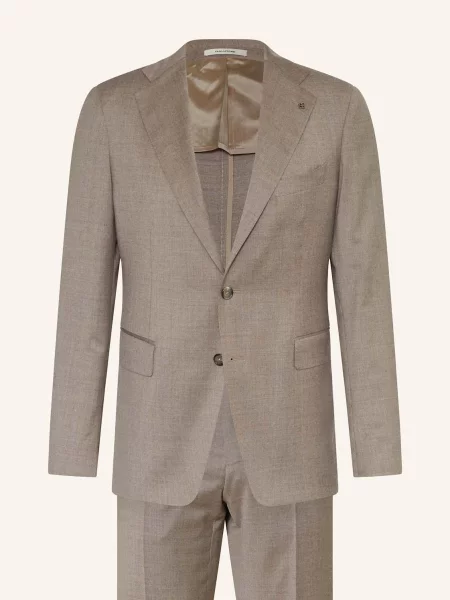 Tagliatore Oblek Extra Slim Fit černošedá