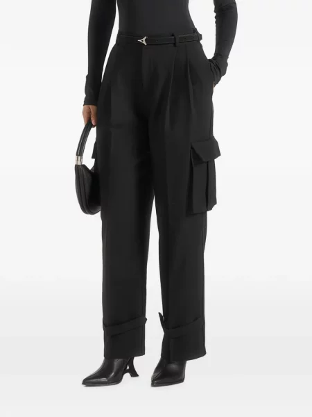 Pantaloni cargo Manière De Voir negru