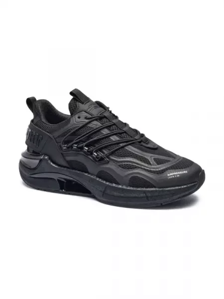 Plein Sport Sneakers Runner AIR PRESSURE negru