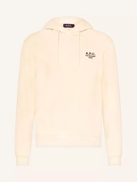 A.P.C. Bluza Z Kapturem beige beżowa