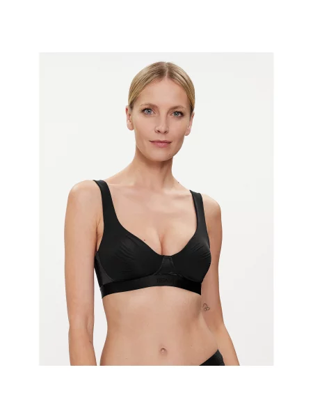 Boss Trikotni nedrček Pad Select črna