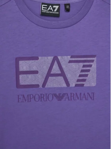 Dětské tričko Ea7 Emporio Armani modré