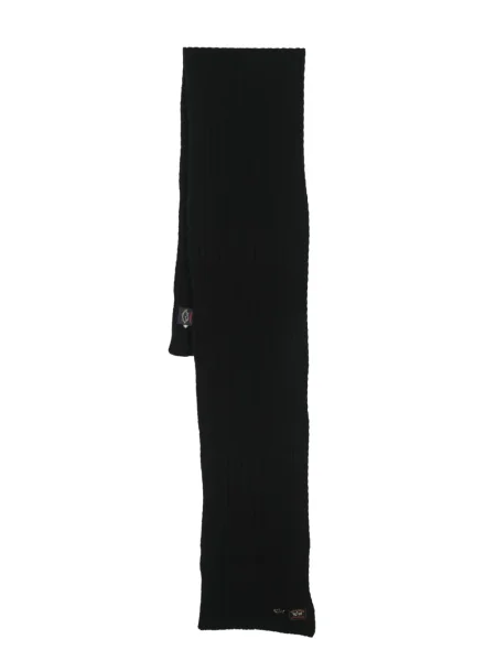 Fular Paul & Shark tricotate negru