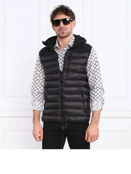 Karl Lagerfeld Vestă negru