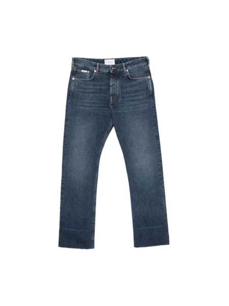 Jeansy straight leg Givenchy niebieskie
