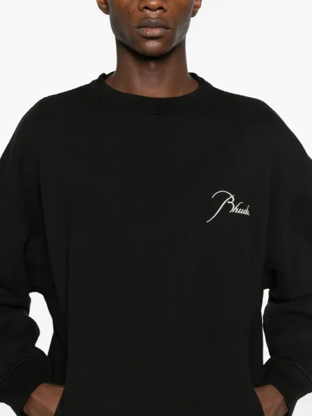 Hanorac Rhude cu imagine negru