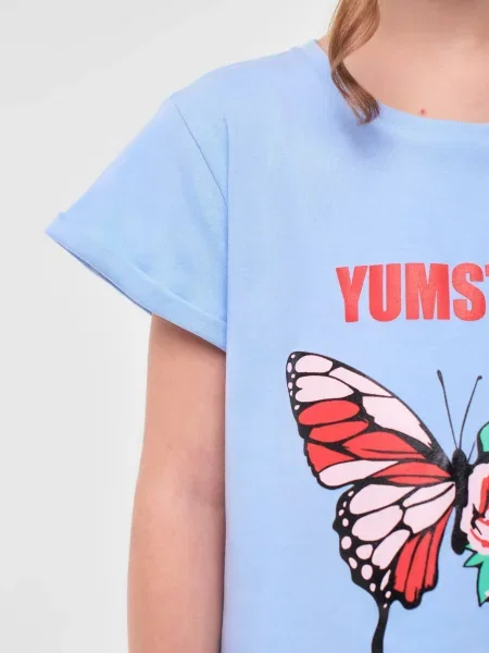 Дитяча Футболка YUMSTER блакитний