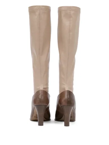 Cizme Mm6 Maison Margiela din piele maro