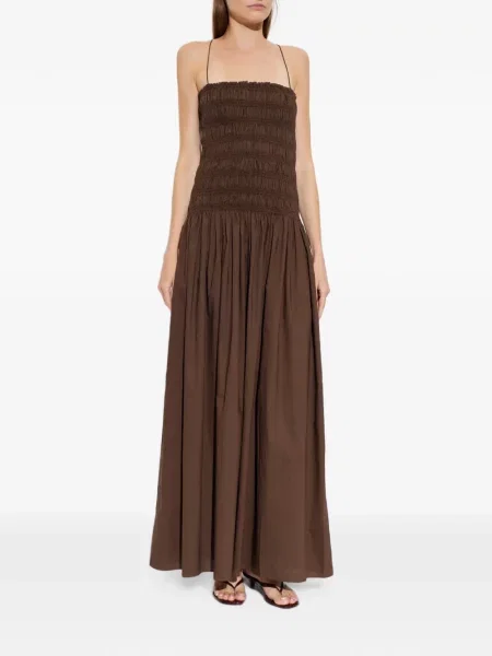 Rochie maxi Matteau maro