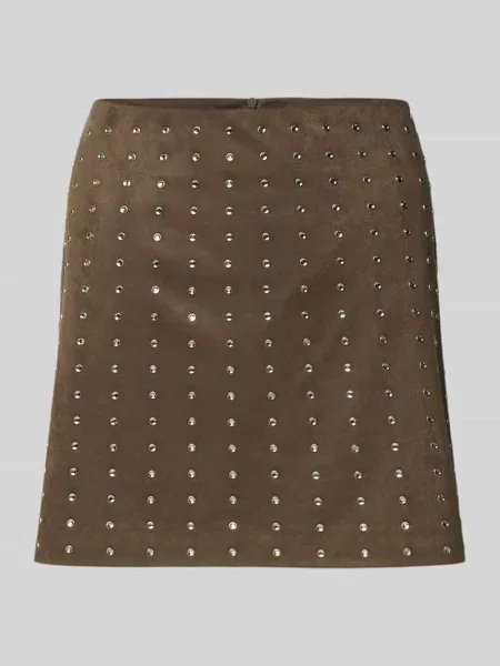 Spódnica mini z obszyciem ozdobnymi kamieniami Jake*s Casual