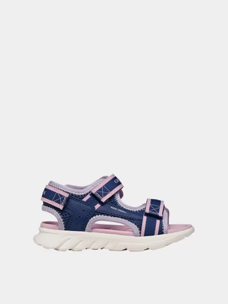 Дитячі Сандалії Geox SANDAL AIRADYUM темно-синій поліуретан/поліестер сині