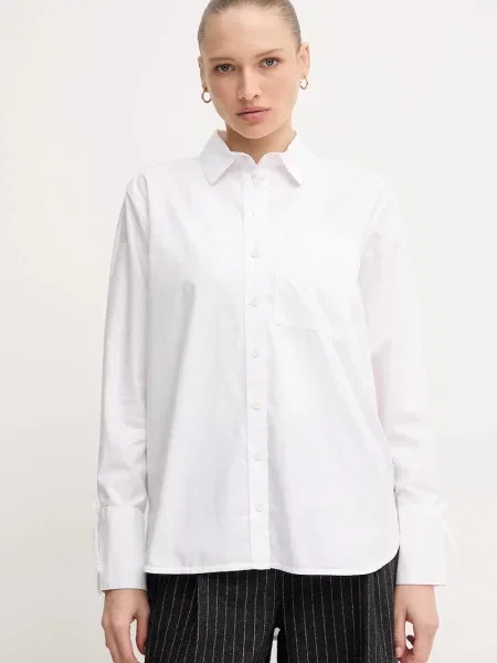 Barbour cămașă din FREYA cu guler clasic regular alb