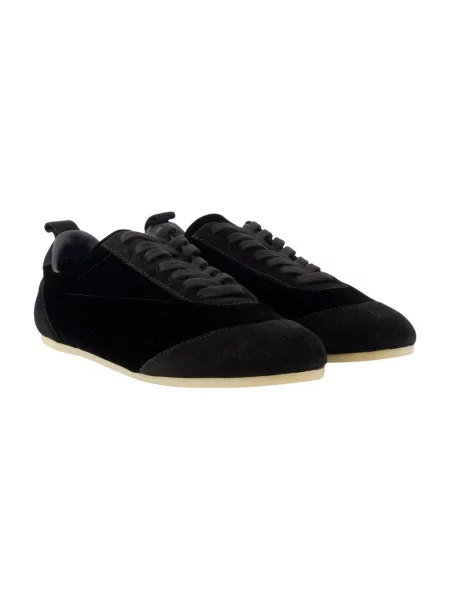 Sneakersy Jil Sander skórzane czarne