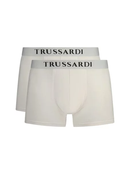 Krótkie majtki Trussardi białe
