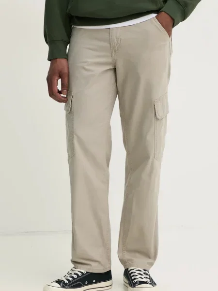 Kavbojke Levi's LOOSE STRT CARGO siva