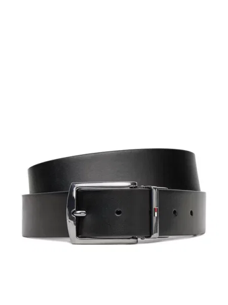 Pasek Tommy Hilfiger granatowy