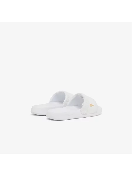 Шлепанцы Lacoste белые