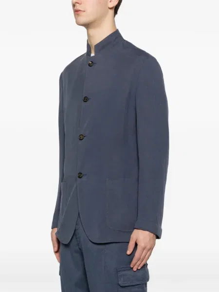 Едноредни яке Eleventy синьо