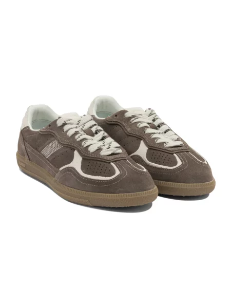 Sneakersy Alohas skórzane brązowe