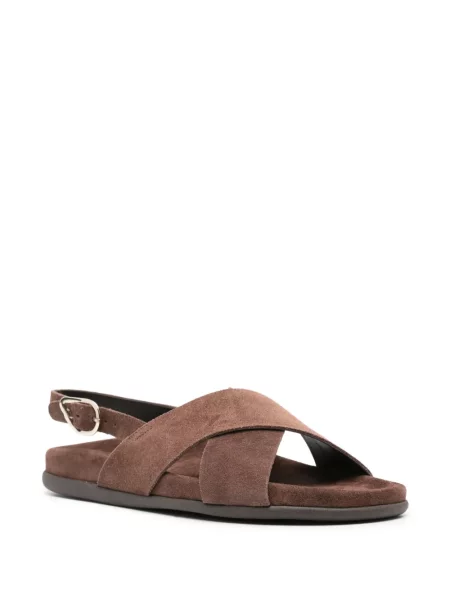 Δερμάτινα σανδάλια Ancient Greek Sandals καφέ