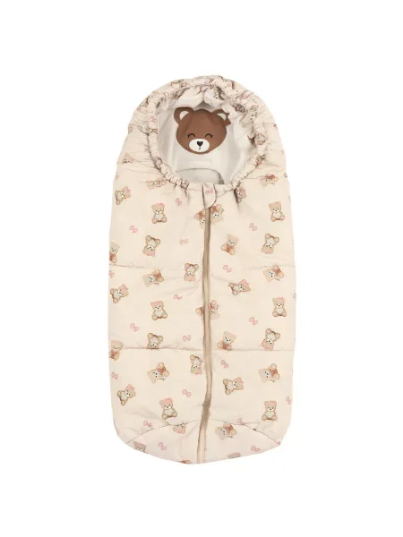 Дитячий Комбінезон з утеплювачем Chicco Конверт бежевий