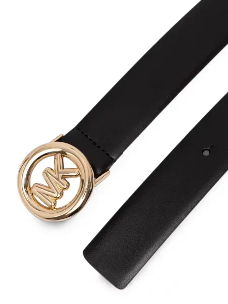 Costum de baie Michael Michael Kors cu volane din piele negru