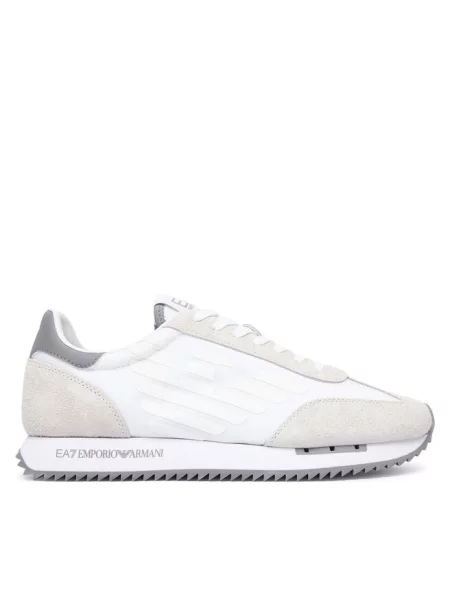 Sneakersy Emporio Armani białe
