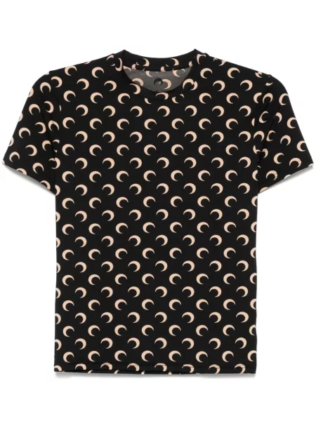 Tricou Marine Serre scurt negru