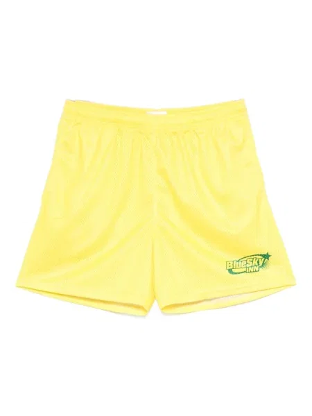 Шорти Blue Sky Inn с принт синьо