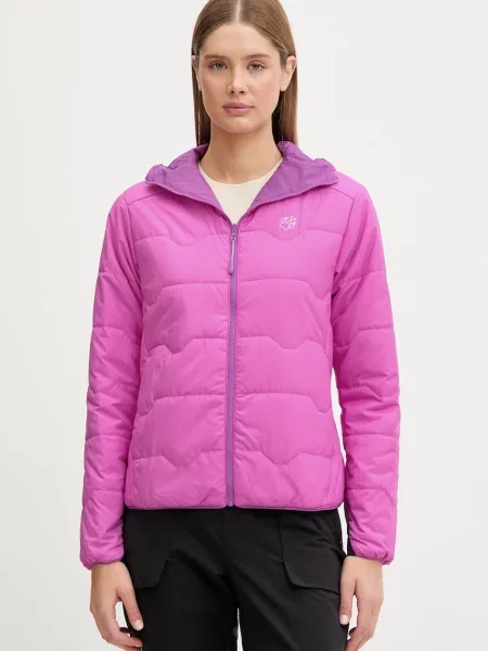 Jack Wolfskin oboustranná bunda Trail Light Ins fialová