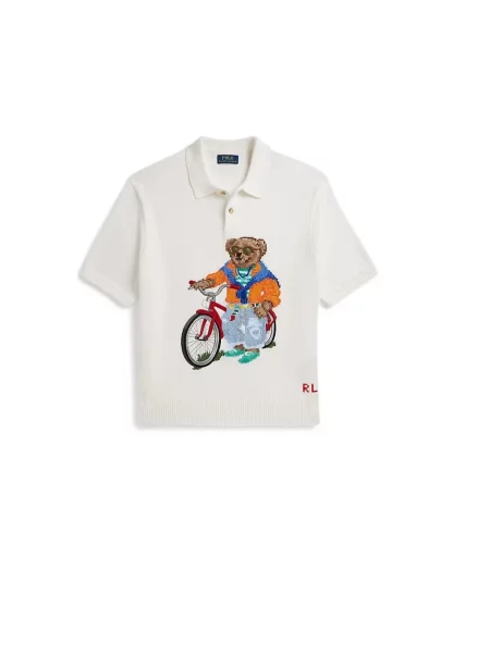 Sweter Polo Ralph Lauren biały