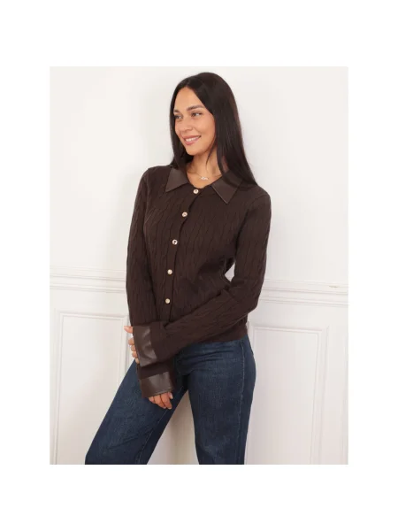 Pulover La Modeuse maro
