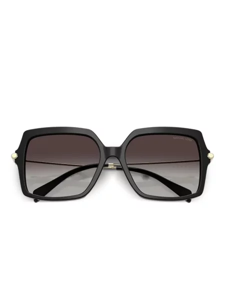 Ochelari de soare Michael Kors cu imprimeu geometric negru