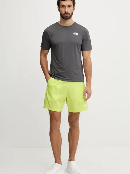 The North Face t-shirt treningowy szara