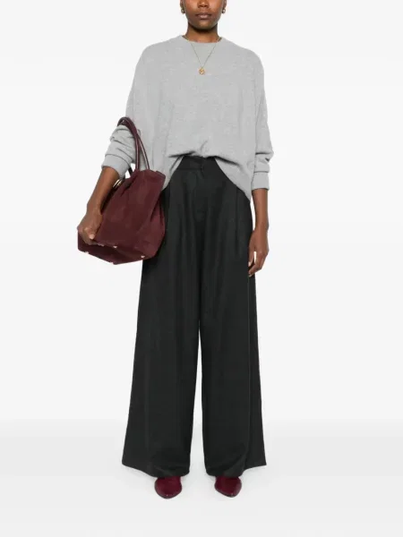 Pulover Alberta Ferretti lung gri