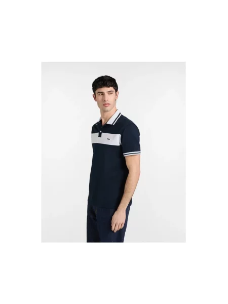 Koszulka polo Harmont & Blaine niebieska