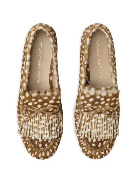 Pantofi loafer Stuart Weitzman maro