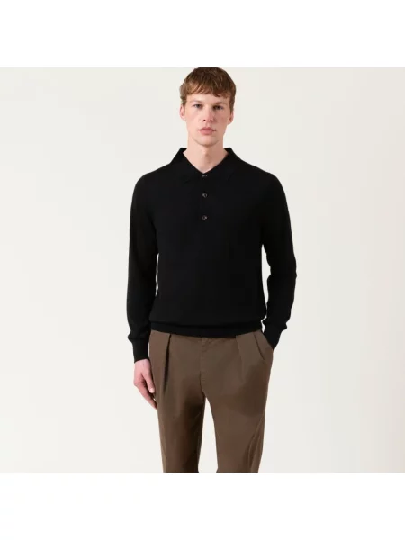 Sweter Autore wełniany czarny