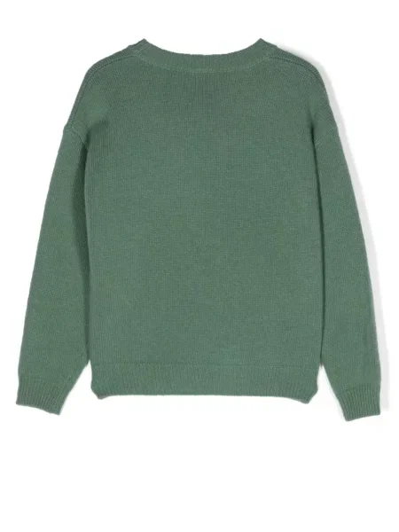 Sweter dziecięcy Il Gufo zielony