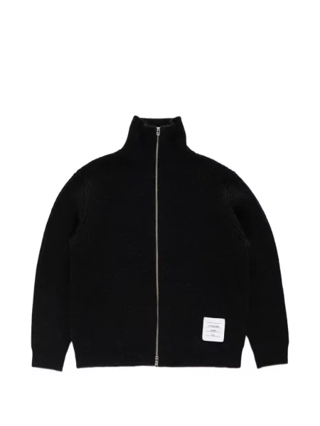 Pulover Pop Trading Company tricotate negru