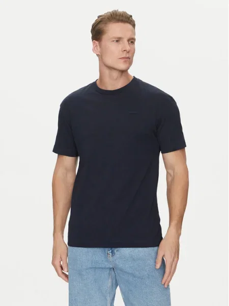 Calvin Klein Tričko Tmavomodrá Comfort Fit