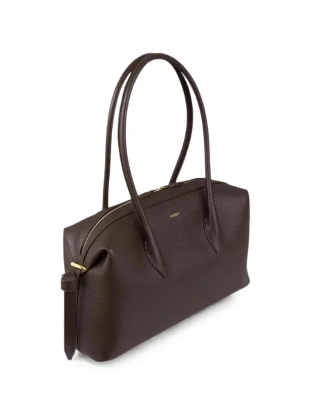 Geantă shopper Yuzefi din piele maro