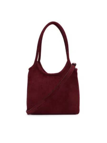 Guess Ročna torba Samantha Mini Bordo rdeča