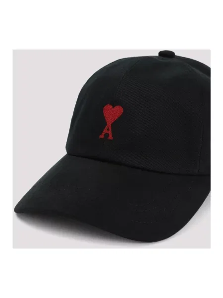 Czapka z daszkiem Ami Paris czarna