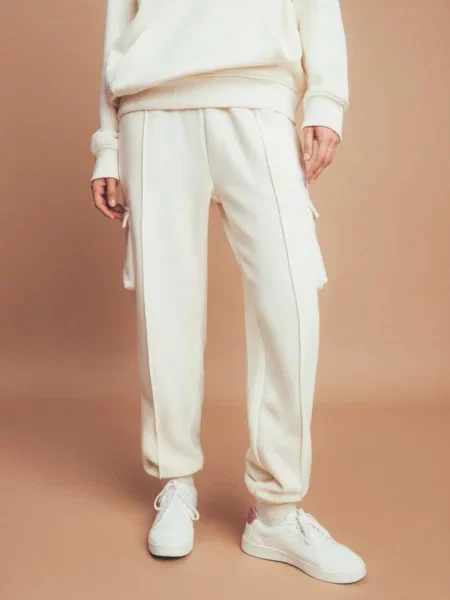Штани спортивні DIVERSE Jukkas кремовий бавовна/поліестер