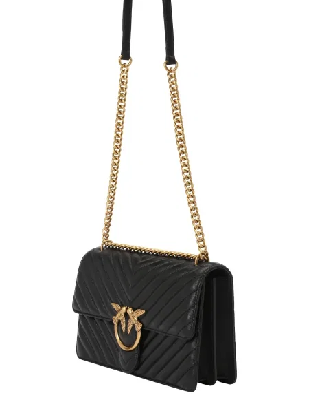 PINKO Τσάντα ώμου LOVE ONE CLASSIC' μαύρο