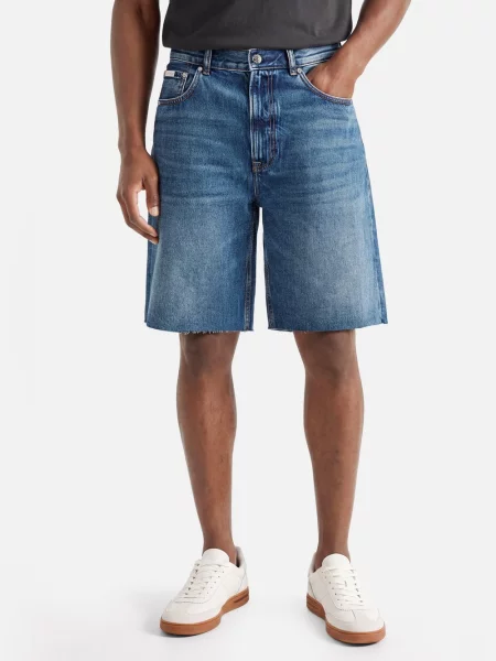 Calvin Klein Jeans Szorty Jeansowe Greenwood blau niebieskie