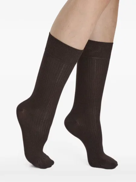 Șosete Wolford stretch maro