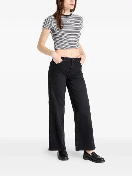Blugi cu picior larg Guess negru