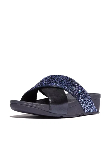 Klapki Fit Flop niebieskie